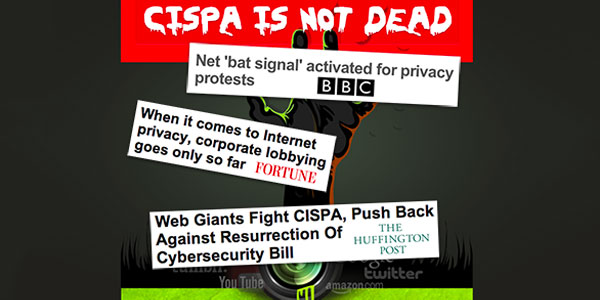 CISPA is not dead with a zombie hand and quotes from journalists below