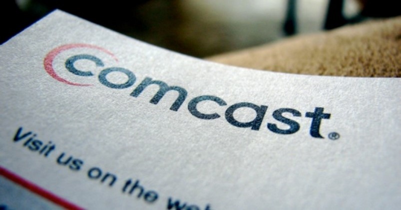 A document with the Comcast logo on it